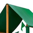 Sunbrella® Vinyl Forest Green Canopy