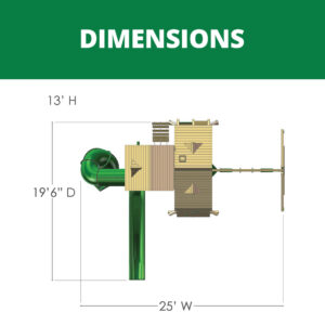 Sun Palace Deluxe Swing Set - Image 3